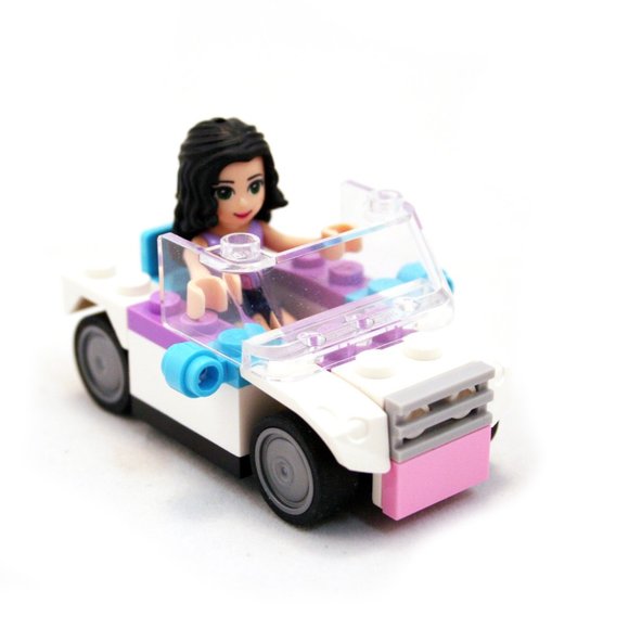 RETIRED Lego Friends 30103 Emma's Car (read listing) - Picture 1 of 4